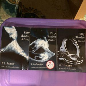 Fifty Shades of Grey Trilogy Book Lot